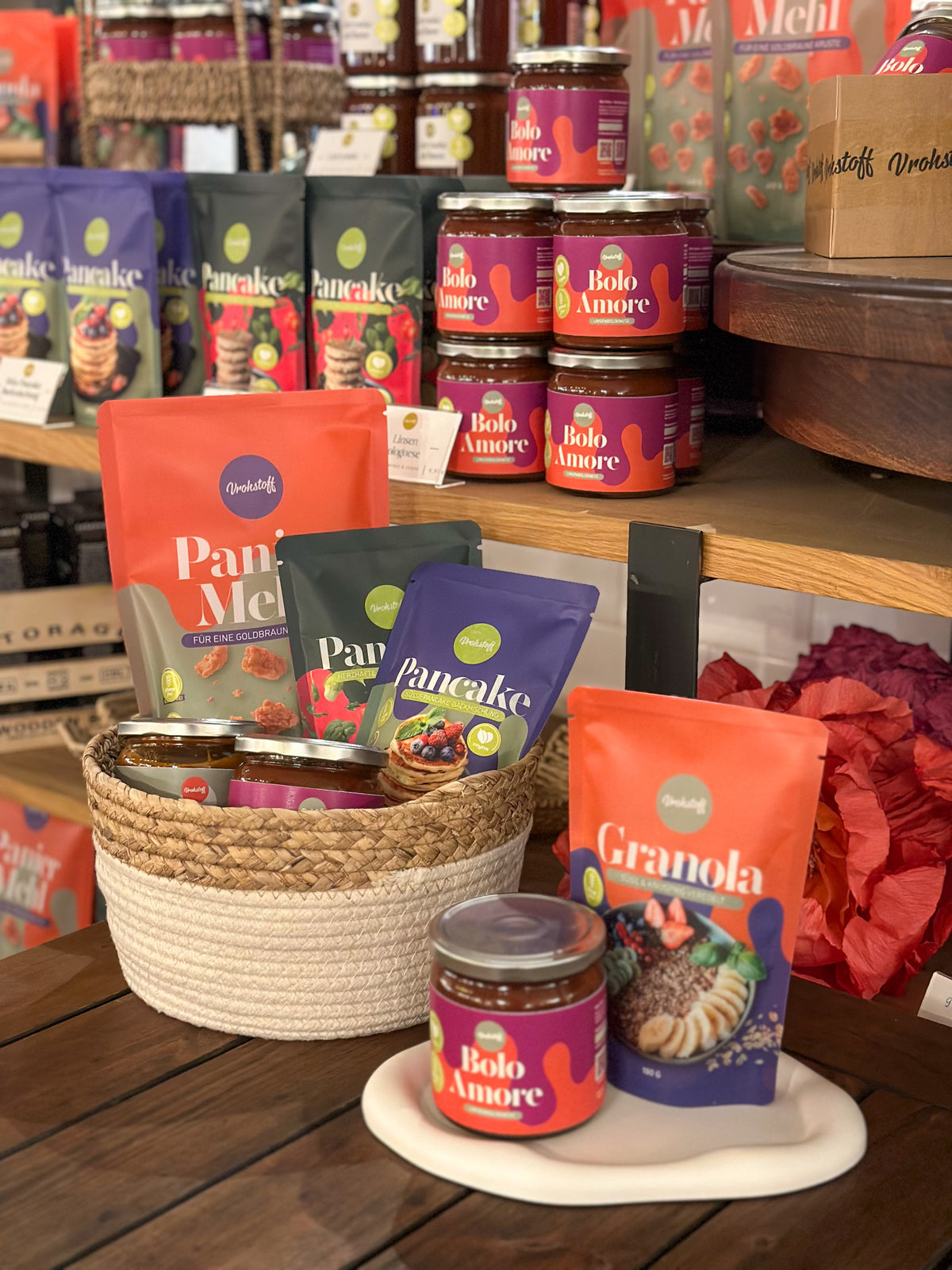 Probierpaket „Alles von Vrohstoff“ – alle 6 Produkte, glutenfrei