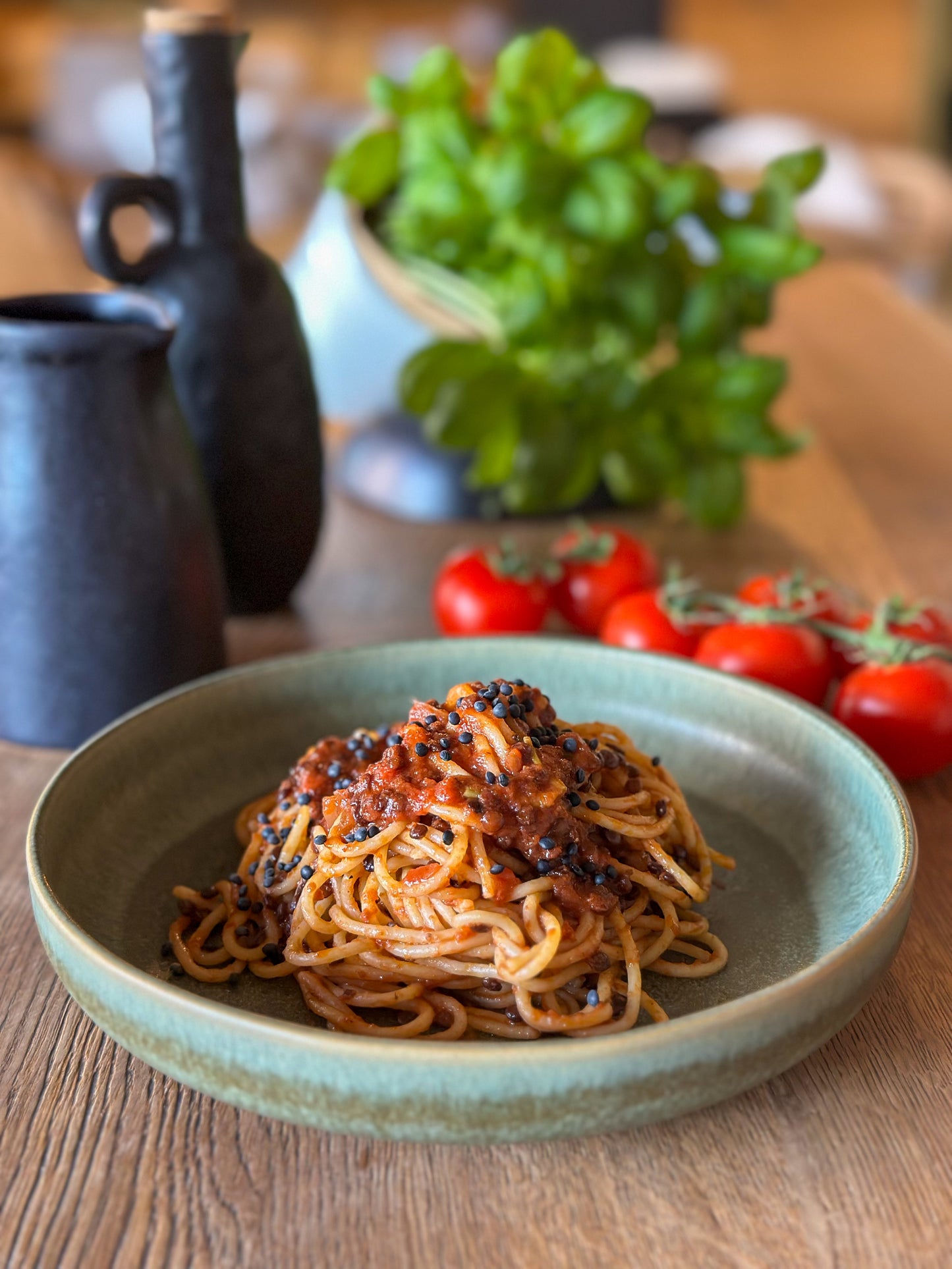 Linsenbolognese - glutenfrei und vegan